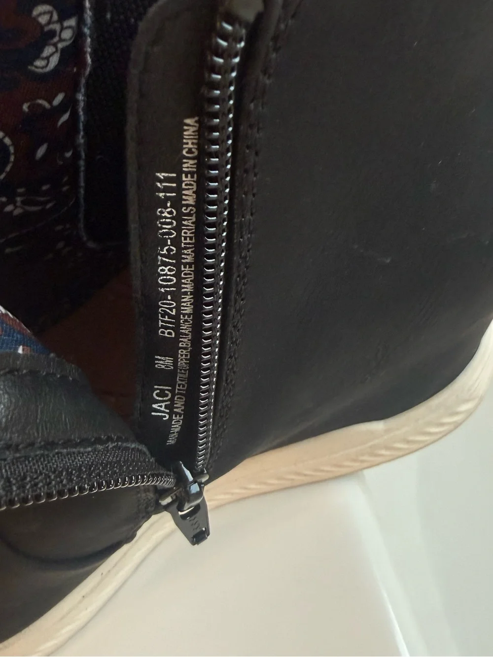 Bear traps Black Wedge Jaci  Sneaker Boot - Women's